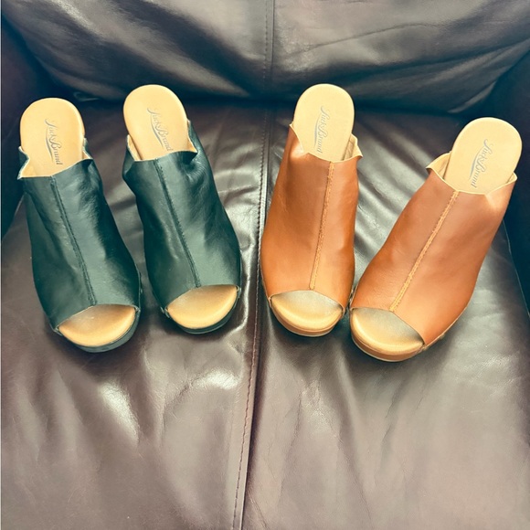 Lucky Brand Shoes - Lucky Brand Black and Brown Wedges. Only worn a couple of times.